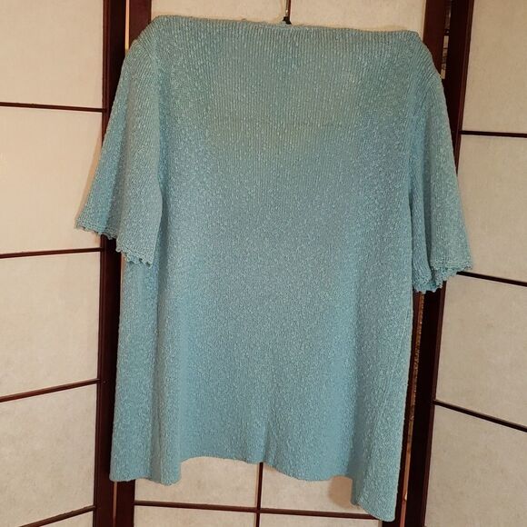 VNTG 70's DiCosta Baby Blue Sweater/Skirt Set - Picture 10 of 11